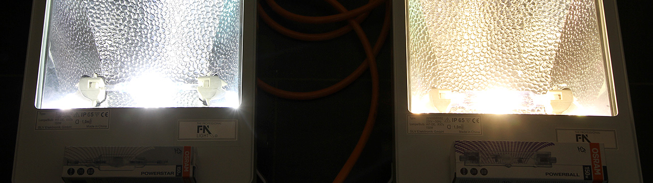 HQI Strahler Osram Powerstar und Osram Powerball
